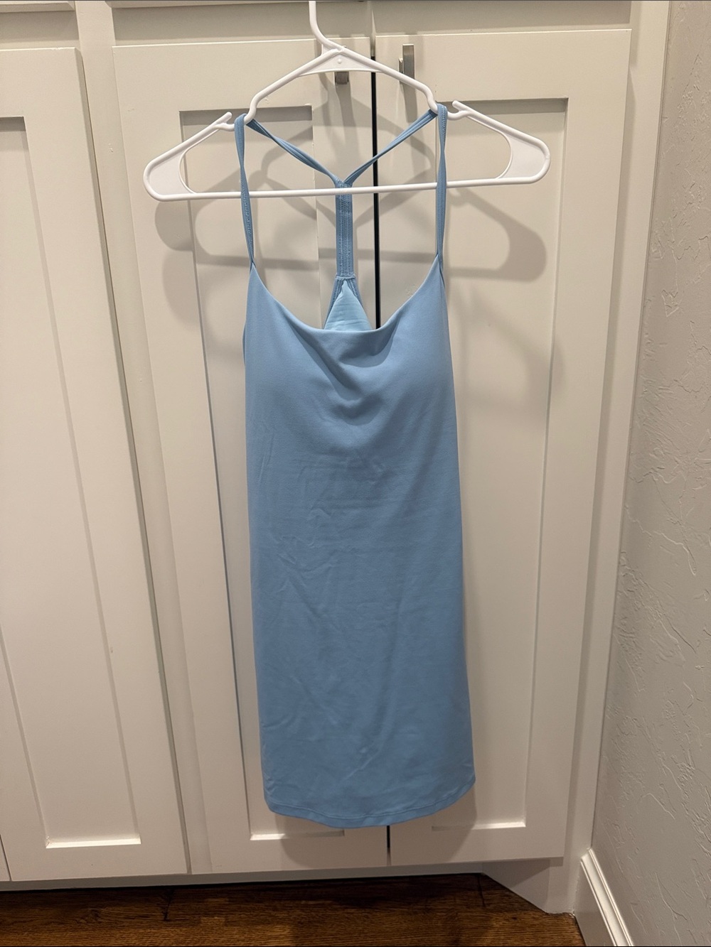 lululemon athletica Light Blue Cowl-Neck Slip